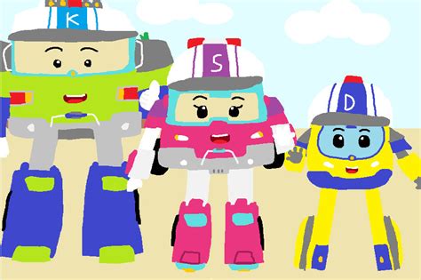 Robocar Poli - Desert Rescue Team by NeelyCraftie12 on DeviantArt