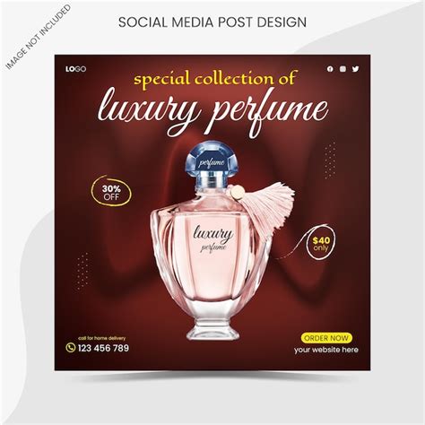 Premium Vector | A poster for a special collection of luxury perfume cosmetics beauty products ...