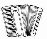 Accordion Colouring Pages Sketch Coloring Page sketch template