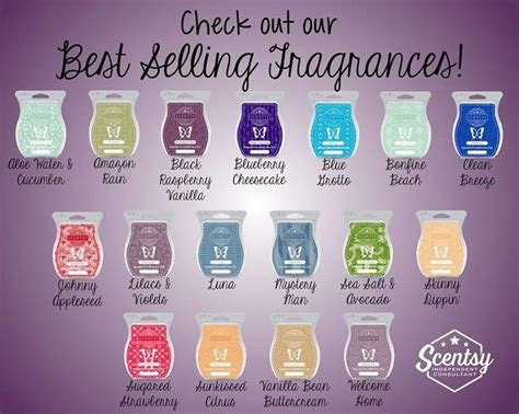 Best Sellers! | Scentsy scent, Scentsy wax bars, Scentsy