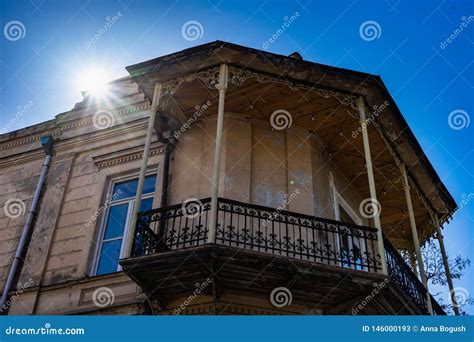 Tbilisi Architecture Details Stock Image - Image of europe, detail ...