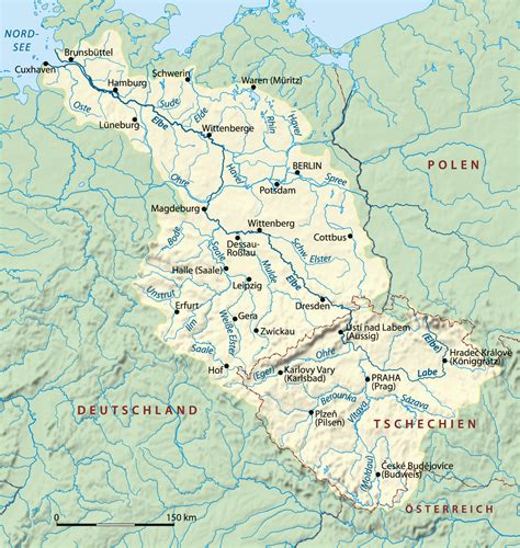 Elbe River Map Europe – secretmuseum