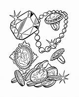 Coloring Pages Treasure Chest  Home sketch template