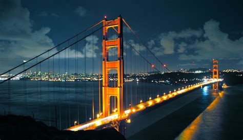 Photography of a bridge during nighttime HD wallpaper | Wallpaper Flare