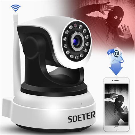 SDETER Wireless Security IP Camera WIFI Home Surveillance 720P Night Vision CCTV Camera IP Onvif ...