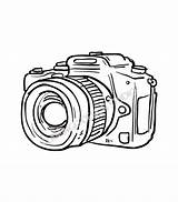Nikon Camera Coloring Pages sketch template