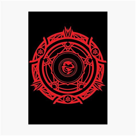 "Gremory House Symbol" Photographic Print for Sale by raw95 | Redbubble