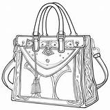 4000  Handbag Coloring Pictures sketch template