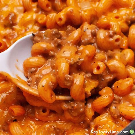 Hamburger Elbow Macaroni Tomato Casserole Recipe | Deporecipe.co