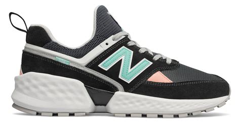 New Balance - New Balance Men's 574 Sport Shoes Black with White ...