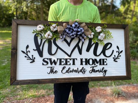 Personalized Family Farmhouse Sign-modern Farmhouse | Etsy