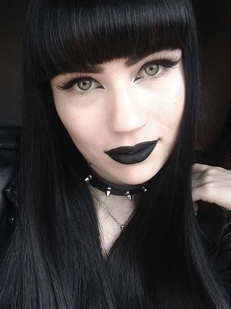 I wish I could pull this off | Goth beauty, Gothic makeup, Gothic beauty