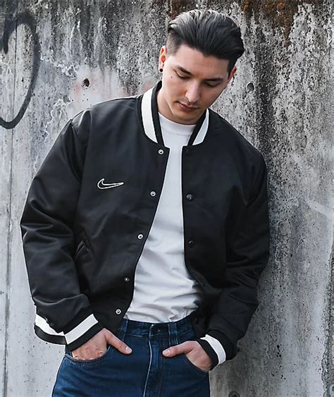 Nike Varsity Black Baseball Jacket