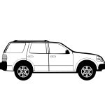 Vehicle accident pictograph | Free SVG