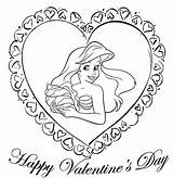 Valentines Disney Coloring Pages  Best For Kids sketch template