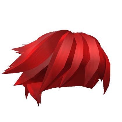 Red Spiky Hair | Roblox Item - Rolimon's