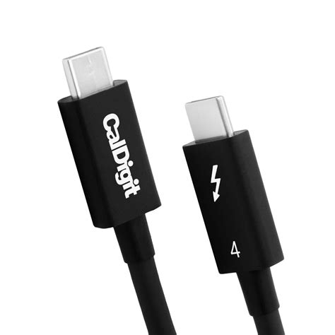 CalDigit Thunderbolt™ 4 / USB4 , 40Gbps, 0.8m cable | Thunderbolt Technology Community