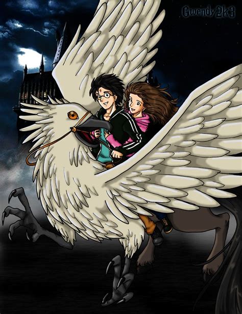 Buckbeak's Flight by gwendy85 on deviantART | Harry potter artwork, Harry potter pictures, Harry ...