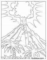 Free VOLCANO Coloring Pages For Download Printable PDF sketch template