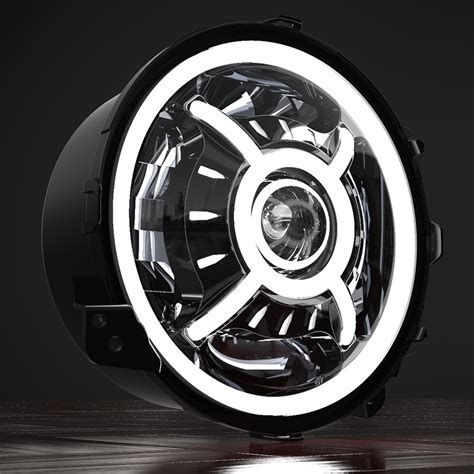 DOT SAE Approved 2020 Jeep Gladiator JT Led Headlights 9" with High Low ...