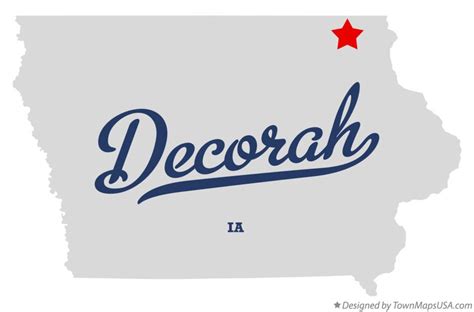 Map Of Decorah Iowa | Zip Code Map