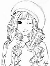 Beautiful Girl coloring Pages sketch template