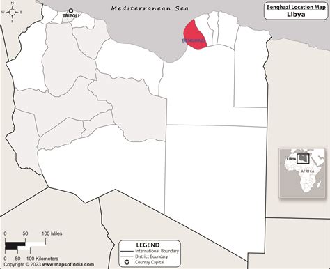 Where is Benghazi Located in Libya? | Benghazi Location Map in the Libya