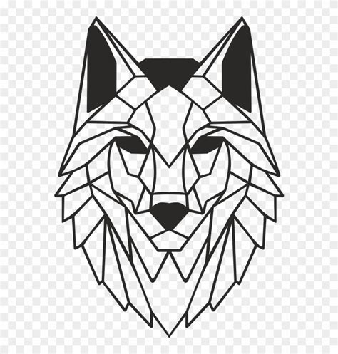 wolf line art illustration - Elden Labombard