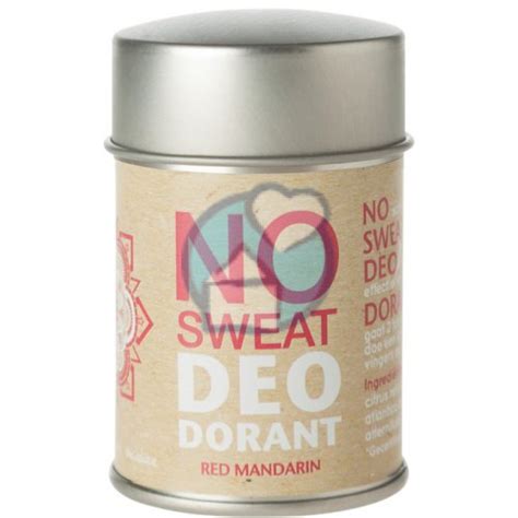 NO Sweat Deodorant Red Mandarin Ohm 60 gram kopen - Gezondheid aan huis