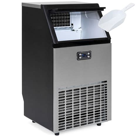 Ice Machine KUPPET Ice Maker Commercial Under Counter/Freestanding/Portable Automatic for ...