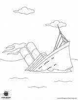 The Best Titanic Coloring Pages  Little Sprout Art sketch template