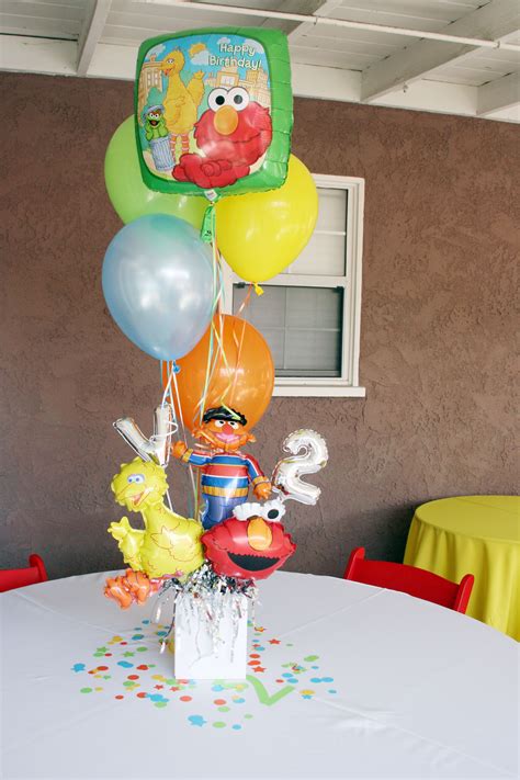 30 Of the Best Ideas for Sesame Street Centerpieces Birthday Party – Home, Family, Style and Art ...