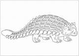 Ankylosaurus Armored Dinosaur Coloring Pages  Cool sketch template