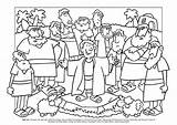 Sheep Coloring Bible Pages Kids Printables Maps Printable Template  sketch template