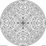 Geometric Shapes Coloring Pages Free sketch template