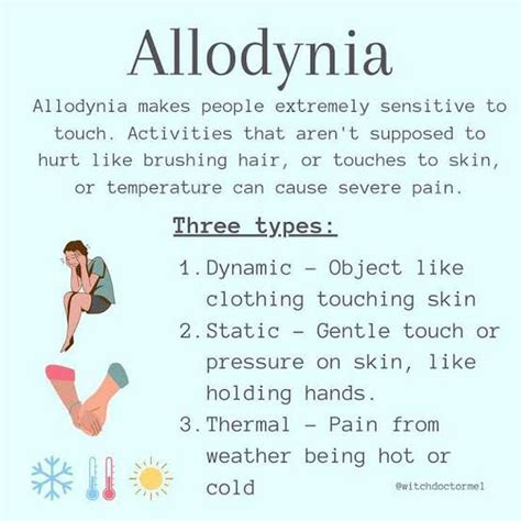 Types of allodynia - MEDizzy