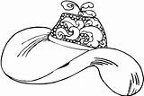 Hat With Curly Feather Coloring Pages  Sun sketch template