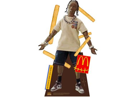 Travis Scott x McDonalds Action Figure Life-Size Cutout