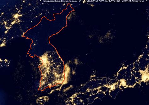 Dark Areas on the Earth at Night Map - GeoCurrents