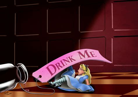 Alice Drink Me 2 by gabiFaveri on DeviantArt