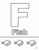 Letter F Coloring Pages For Toddlers sketch template