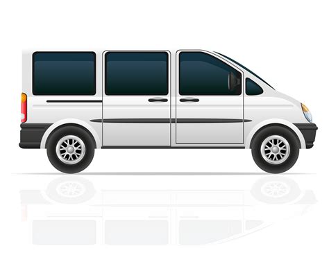 van for the carriage of passengers vector illustration 492539 Vector Art at Vecteezy
