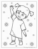 Monsters Inc Sulley Coloring Pages sketch template
