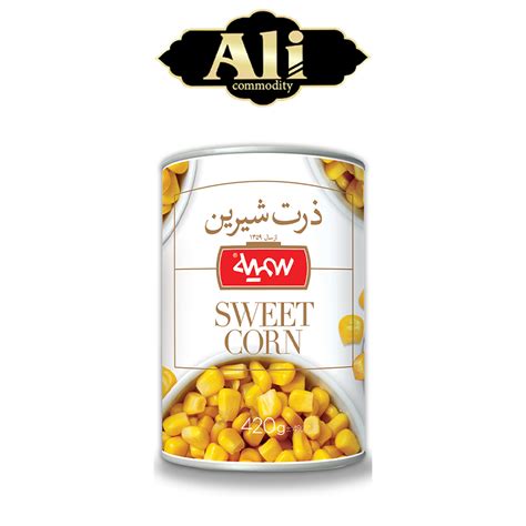 Canned sweet corn 420 gr (somayeh) - Ali commodity