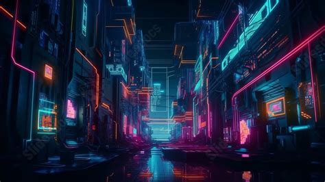 Cyberpunk City Night Powerpoint Background For Free Download - Slidesdocs