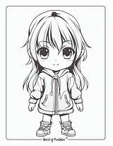 Anime Coloring Pages For Kids Adults Free Pdf sketch template