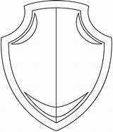 Shield Coloring Page  ColouringPages sketch template