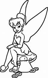 Tinkerbell We Coloring Page 14  Wecoloringpagecom sketch template