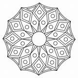 mandala coloring Pages  easy Page simple sketch template