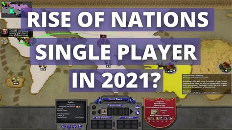 RISE OF NATIONS GAMEPLAY | SINGLE PLAYER IN 2022? - Part 2 of 2 - YouTube